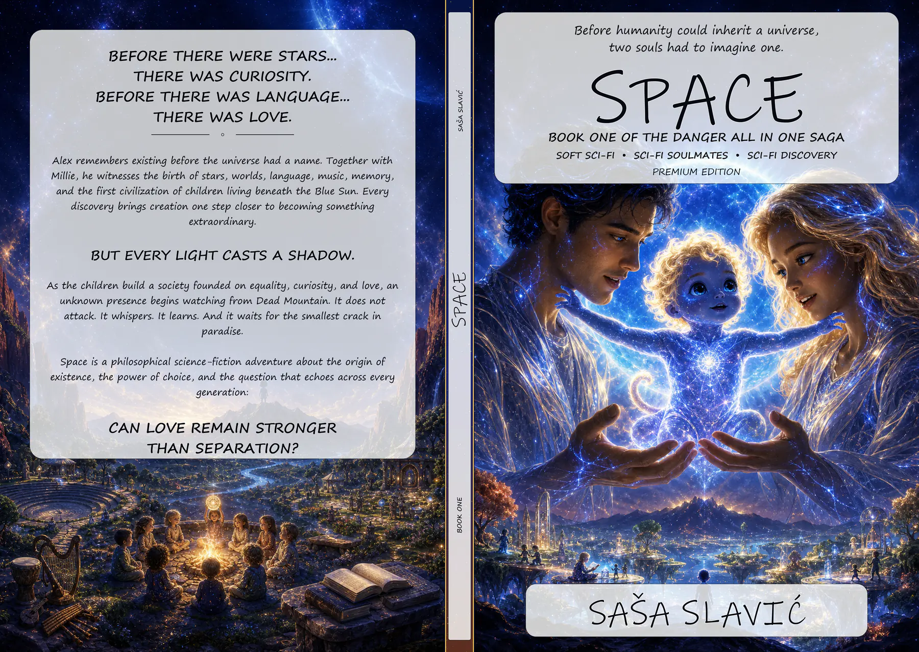 Complete Space Second Edition wrap cover, Book 1